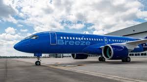 Breeze Airways Expands Flights in Florida and West Virginia