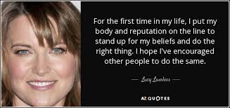 Greatest 8 noted quotes by lucy lawless image Hindi via Relatably.com