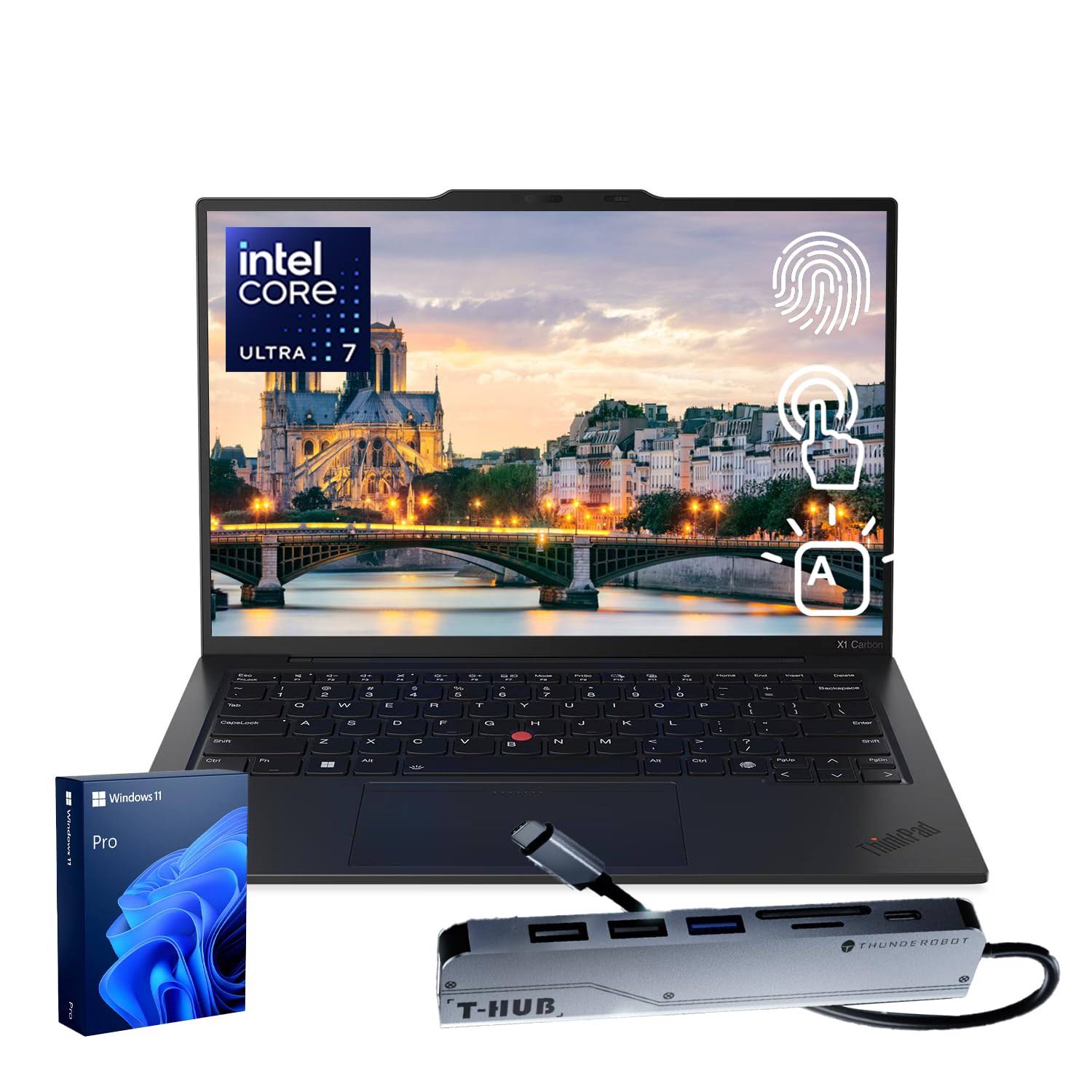 Lenovo ThinkPad X1 Carbon Gen 13 Business Laptop Intel Core Ultra 7 255u