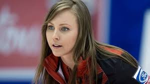 Canada jockeying for playoff berth at women&#39;s world curling championship. Rachel Homan. Canada skip Rachel Homan watches a rock as they play Korea at the ... - image