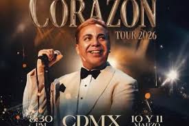 Gira “Desde el Corazón”: Cristian Castro volverá al Auditorio Nacional