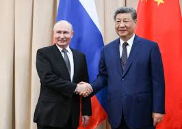 Xi diz a Putin que as bases das relações entre os dois países serão fortalecidas