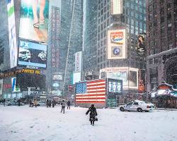 Image of New York City, New York in winter