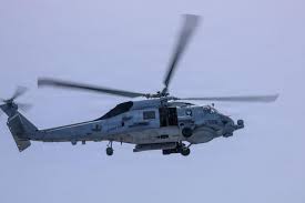 U.S. helicopter goes down in Arabian Sea, crew member missing, Navy says