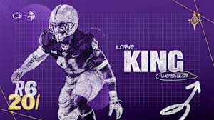 Vikings Draft LB Kobe King & TE Gavin Bartholomew in 2025 NFL Draft