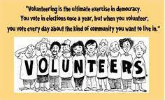 Volunteers on Pinterest | Make A Difference, School Volunteers and ... via Relatably.com