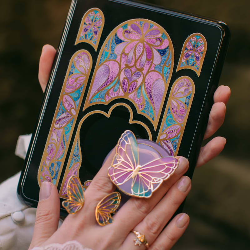 PopSockets Fairy Glass Kindle 11th Gen MagSafe Case