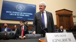 Gingrich Calls Nationwide Injunctions Against Trump a 'Judicial Coup d'Etat'