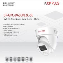 CP PLUS Guard + 5MP Day/Night Color Indoor Dome Camera