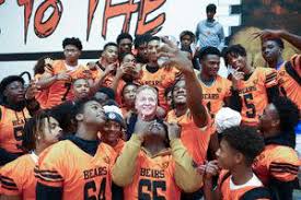 Roger Goodell, Curtis Martin surprise Clairton student athletes