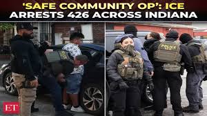 US immigration crackdown | Massive ICE operation nets 426 arrests across Indiana in five days