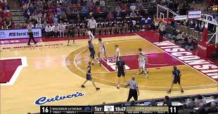 Zavier Zens knocks down a three for Wisconsin Lutheran