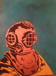Image result for deep sea diving helmet