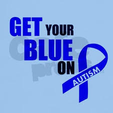 Image result for blue ribbon for autism