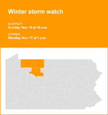 Pennsylvania Winter Weather Advisory: Prepare for Snow and Gusty Winds
