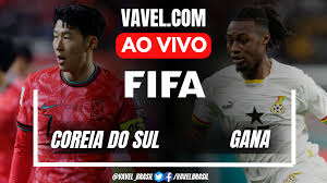 Coreia do Sul x Gana: Jogaço HOJE! Palpites, Horário e Onde Assistir!