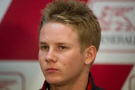 Danny Webb of Great Britain and Mahindra Racing looks on during the press conference at the end of the qualifying practice of MotoGP of Valencia at Ricardo ... - Danny%2BWebb%2BMotoGP%2BValencia%2BQualifying%2BWcPx_DTDJzTl