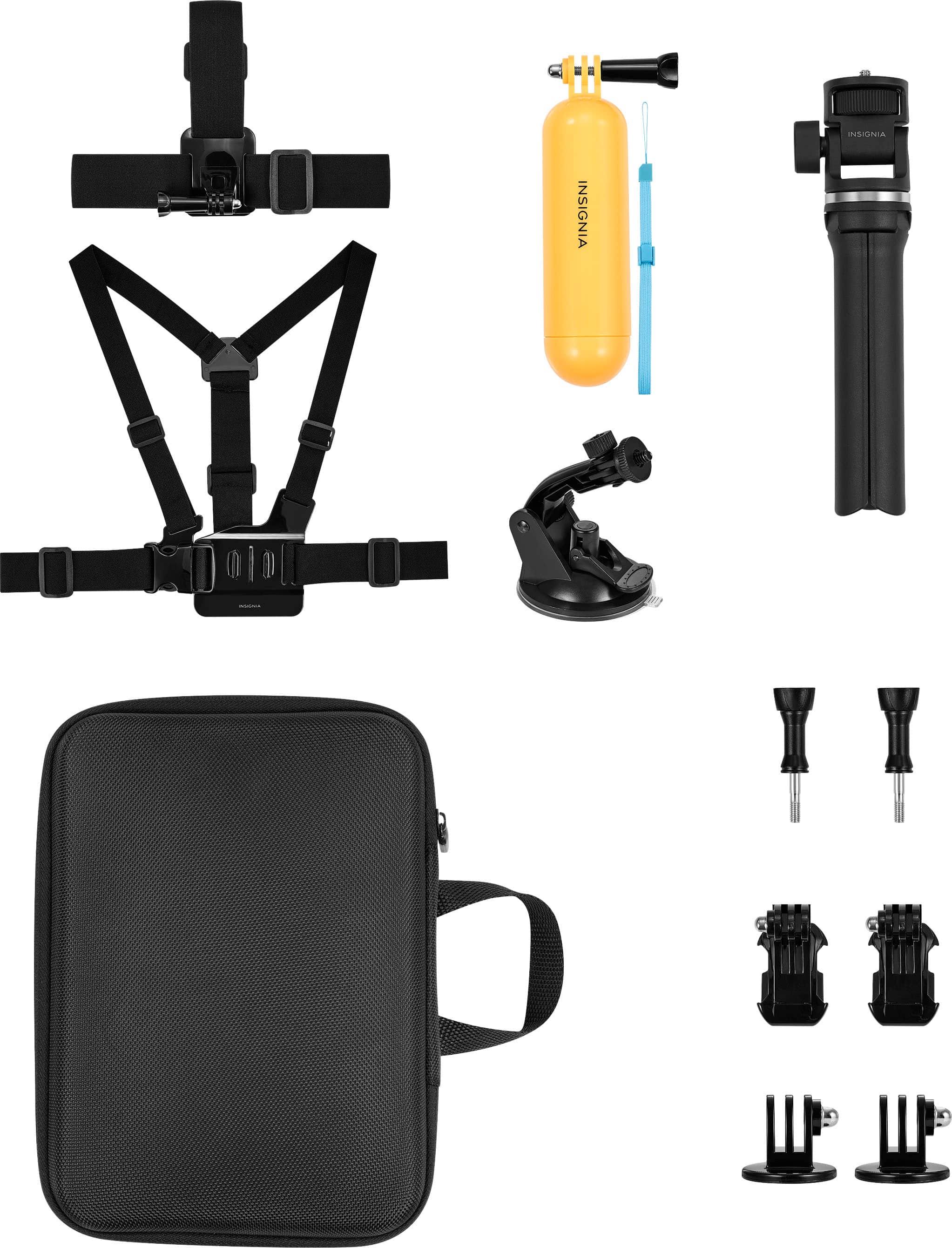 Insignia 12-Piece GoPro Accessory Kit for Most GoPro Cameras