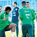 الأخضر ينهي معسكر الرياض بمناورة