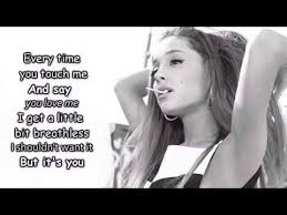 Ariana Grande Lyric Quotes. QuotesGram via Relatably.com