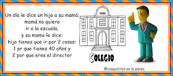 Resultado de imagen para chistes para niños