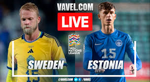 Sweden vs Estonia LIVE Score Updates (0-0)