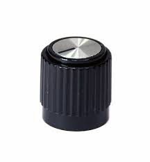 10pc Plastic Round Screw type Knob RN-120L size=φ18x18.8mm ...