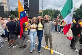 El “Banderazo” fortalece la hermandad entre colombianos y mexicanos en el Mundial 2026