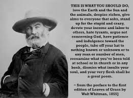 Walt Whitman Quotes. QuotesGram via Relatably.com