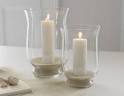 Hurricane lamps for candles