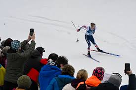 Jessie Diggins fans flock to Italy to cheer her on one last time at the Olympics