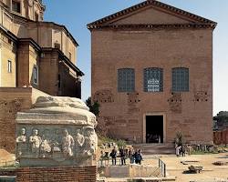 Immagine di La Curia Iulia nel Foro Romano