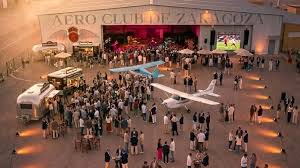 Ver el Mundial en el Hangar del Aeródromo de Zaragoza ya es posible: música en directo, Dj's y food trucks