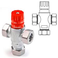 Inta 22mm UFH Thermostatic Mixing Valve - UFHTMV22 ...