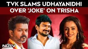 Video | DMK Vs TVK War Deepens Over 'Trisha' Remark Controversy