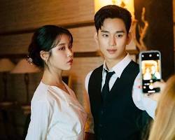 Image of Kim Soo Hyun and IU in Hotel Del Luna