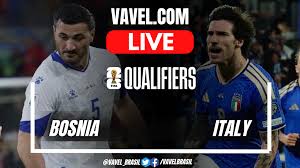 Bosnia and Herzegovina vs Italy LIVE Score Updates in 2026 World Cup Qualifiers Match