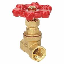 1/4 in, Brass, Gate Valve - 6TWJ6|6TWJ6 - Grainger