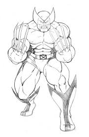 Image result for coloring pages wolverine