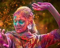 Holi celebration