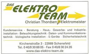 Stadt Schenefeld - DAS ELEKTRO TEAM-Christian Thordsen,