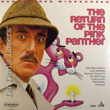 The Return of the Pink Panther WS Rare NEW LaserDisc Inspector Clouseau Comedy. Part 3, Clouseau Returns when Pink Panther Stolen Again - ReturnOfThePinkPantherWSFront