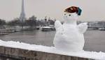 Paris snow: Even winter misery