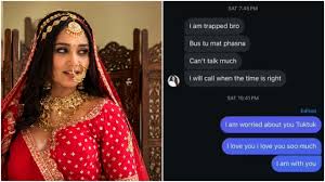 'I am trapped bro': Last messages of former judge's daughter-in-law Twisha Sharma appear on social media