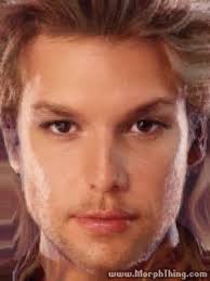 Is their morph less nauseating than their relationship? And is that &#39;stache from Ashton or from Demi? Click here to morph this image! - Dane-Cook-and-Jessica-Simpson