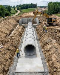 Concrete Pipe Culvert installation 🚧