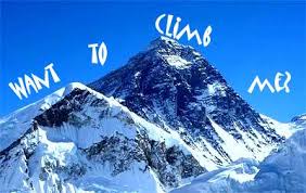 CLIMBING MOUNT EVEREST Quotes Like Success via Relatably.com