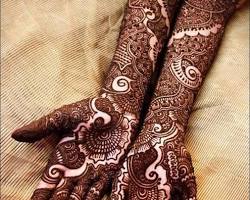 Image of Bridal bliss mehndi design