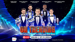 ON TRENDING | Giao lưu dàn 'nam thần' Mr World - Nam vương Thế giới 2024