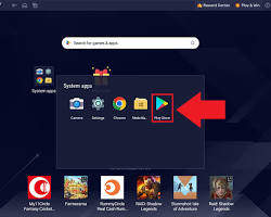 Image of Installing apps from Google Play Store on BlueStacks